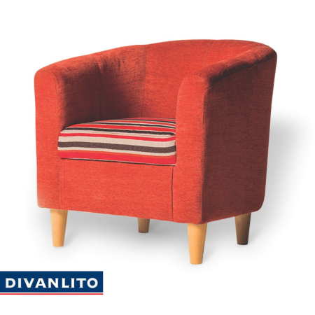 Sillón Divanlito Poltrona Atenas 0.74mts