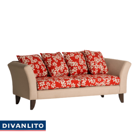 Sillón Divanlito Trento 2.40mts - 3 Cpos