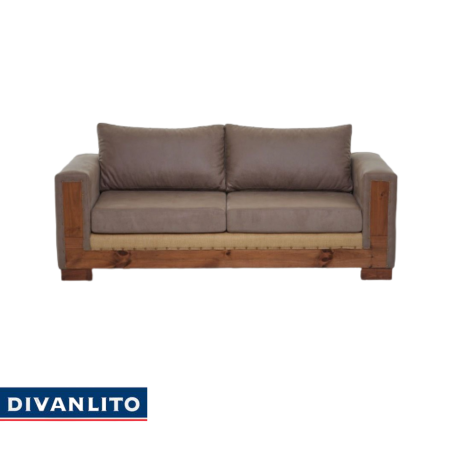 Sillón Divanlito Pátagonico Adonis 2.20mts - 3 Cpos