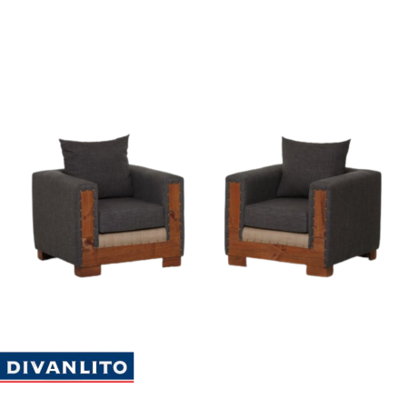 Sillón Divanlito Pátagonico Adonis 1 cpo 1.00mts