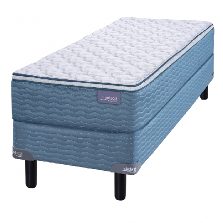 Colchón Inducol Azul Pillow Top 0.80 + Sommier Inducol